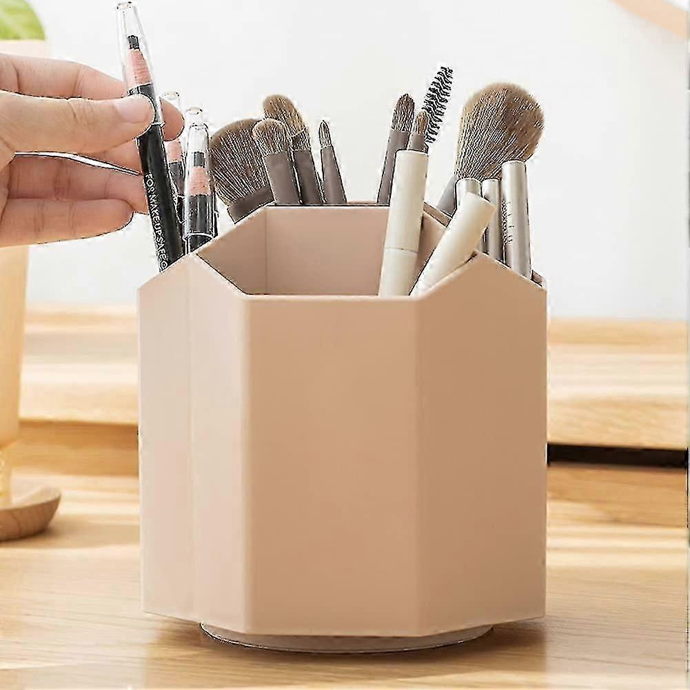 360 Rotating Desktop Organiser with Integrated Pencil Holders