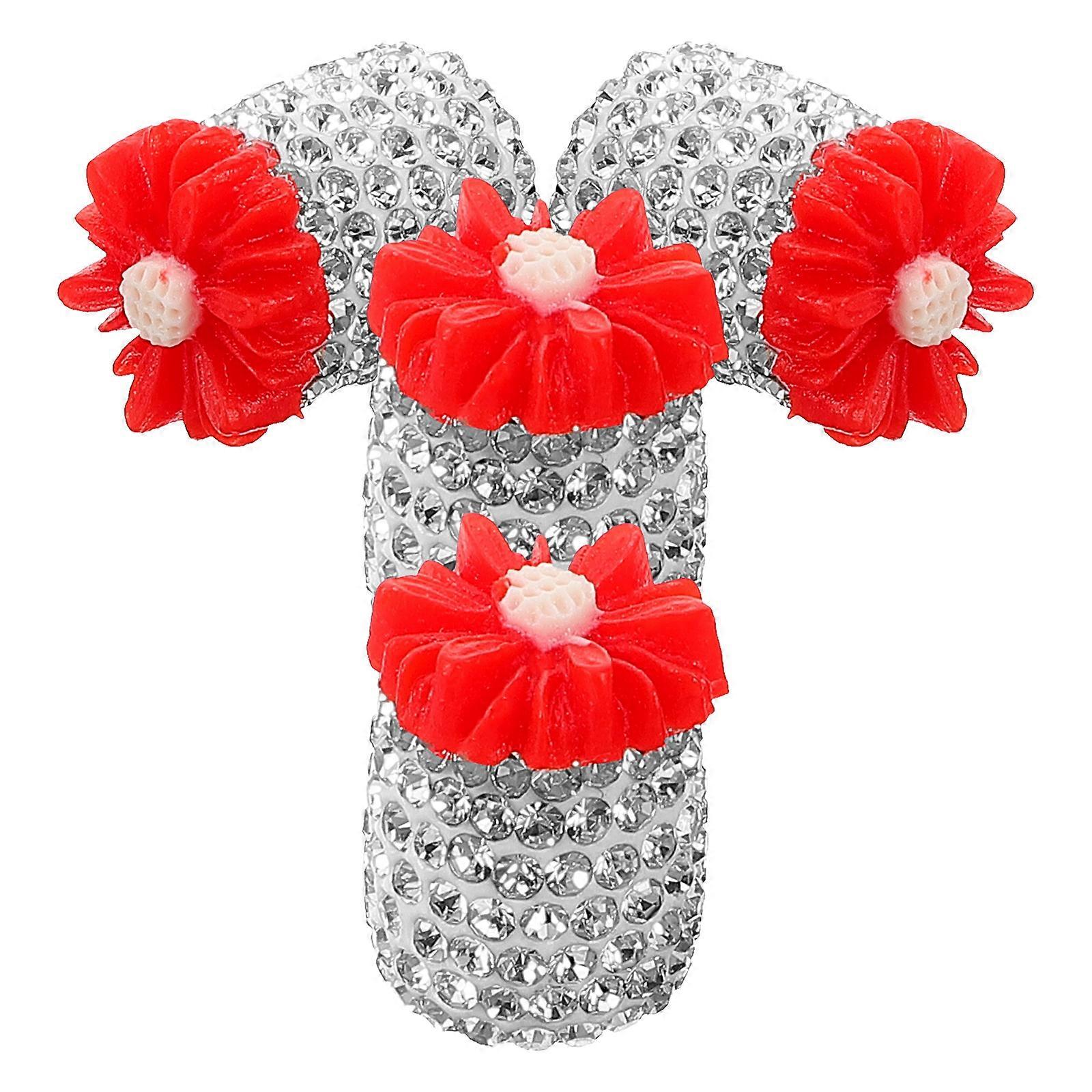 Bling Tire Caps with Rhinestone Embellishment for Car Use Crafted from Durable Rubber 4pcs