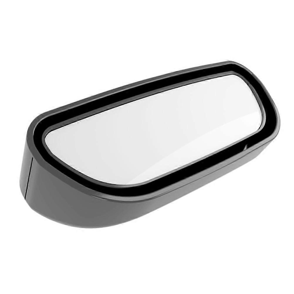 Rearview Auxiliary Mirror Car Rearview Mirror Mirror Drivers Black 1Set