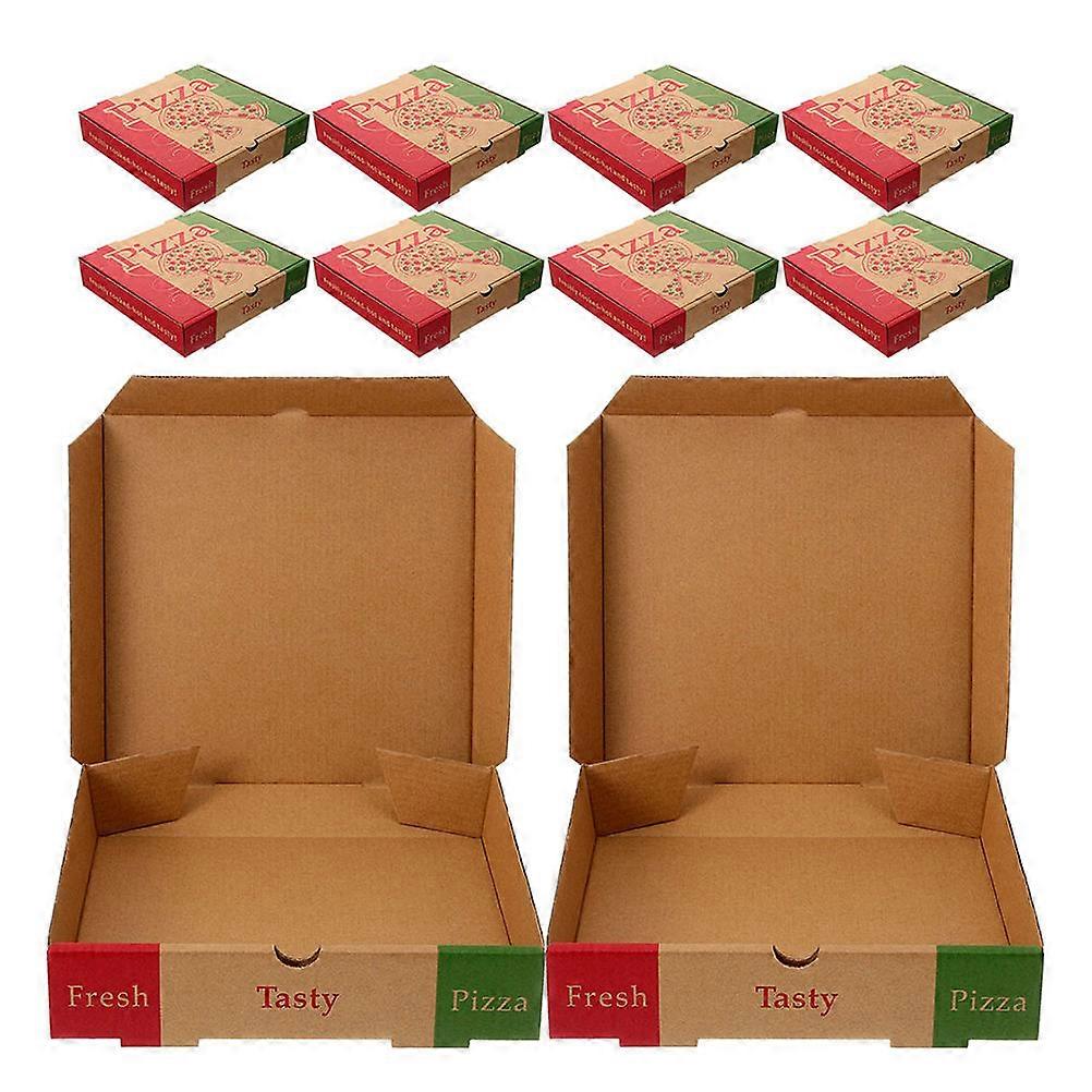 20pcs Corrugated Pizza Boxes for Takeout – for Restaurants and Pizzerias
