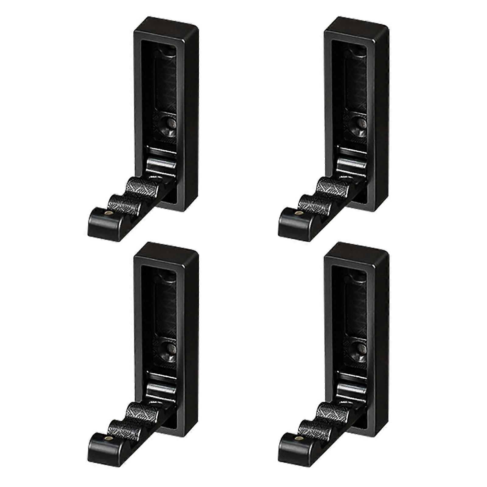 Multifunction & Compact Folding Wall hook Metal Wall Hook Space Saving Invisible Wall hook for Efficient Storage Solution Matt black
