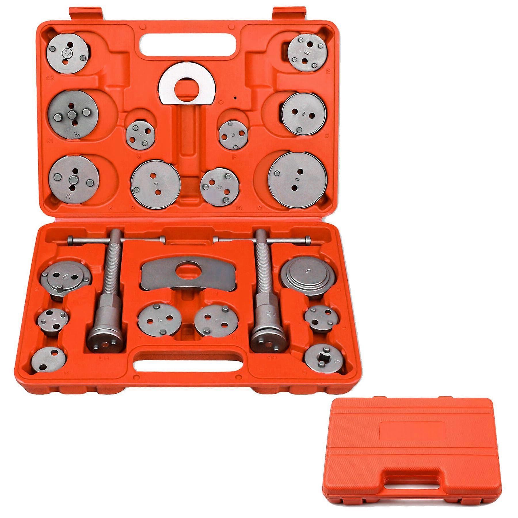 Brake Caliper Piston Reset Tool with Portable Case for Car Motor Bicycle