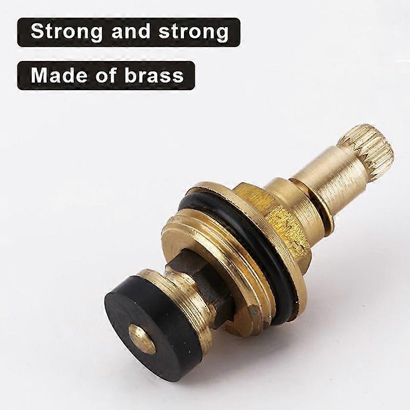 G1/2 Bsp 20 Tooth Cartridge Valves Bathroom Accessories Brass Faucet Tap Valve Spool Faucet Cartridge And Cold Water Spool