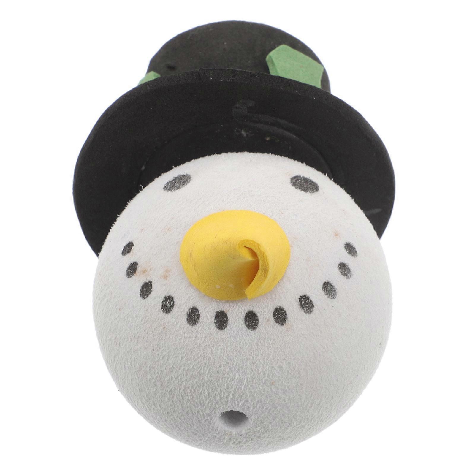 Snowman Car Antenna Topper for Vehicle Decor – Durable EVA Material, Enhanced Signal Reception, Unique DIY Style Personalization Accessory