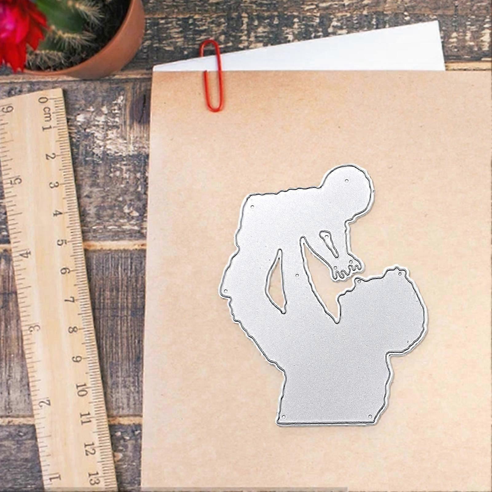 Carbon Steel Waterproof Die-Cut Frame Template for Scrapbooking and Crafting Projects