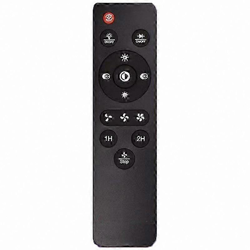 Dimmable Ceiling Fan Light with Remote Control and Soft Keys for Easy Operation