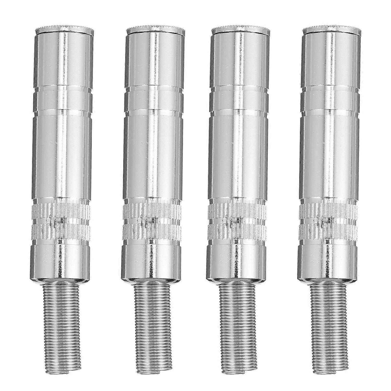 4pcs Durable Solder Type Female Audio Connector for Speaker Cables – Sturdy Replacement Port for DIY Audio Projects