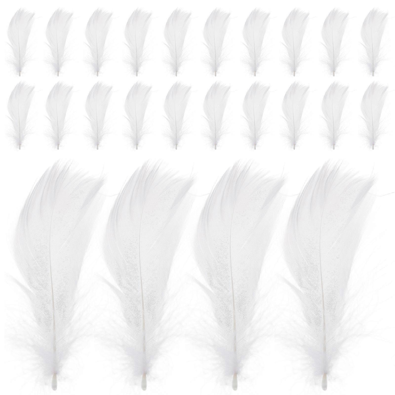 100pcs Soft Plumes for Crafts, Home Decor, Wedding & Party Decorations Versatile Crafting Material for Dreamcatchers & DIY Projects