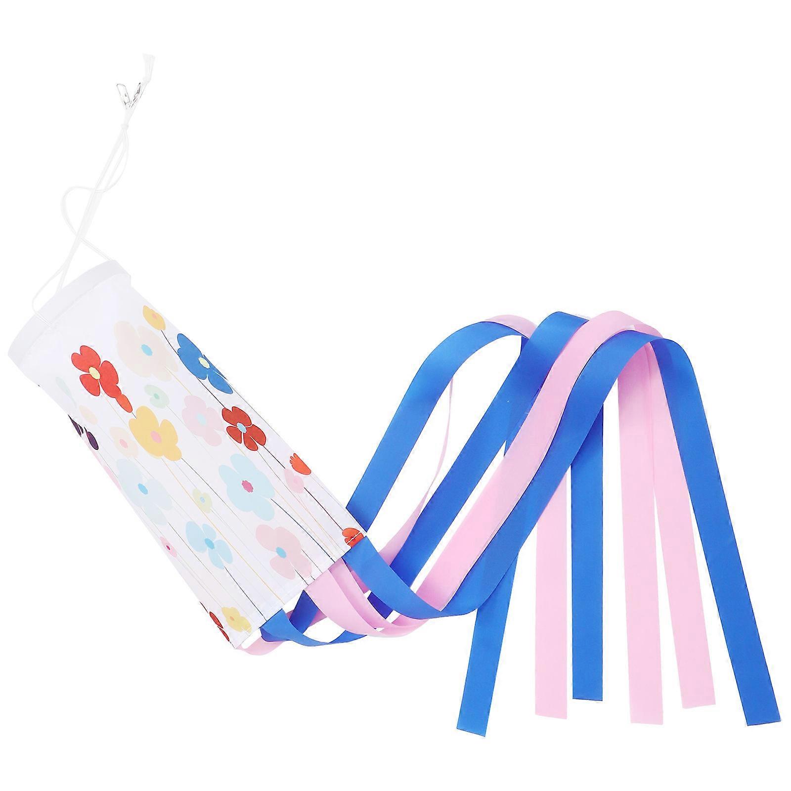 Decorative Windsock Hanging Flag Garden Windsock Decoration Polyester Material Wind Direction Indicator 1Set