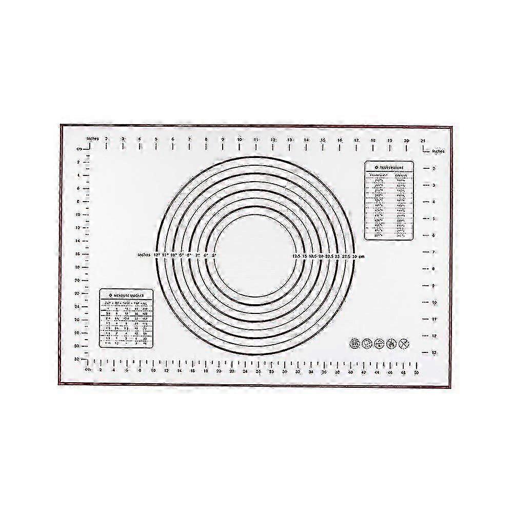 Extra-Large Non-Stick Silicone Pastry Mat for Baking Enthusiasts