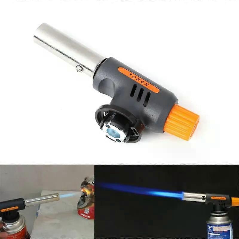 Portable Camping Welding Gas Torch Flame Gun Flamethrower Butane Torch Windproof