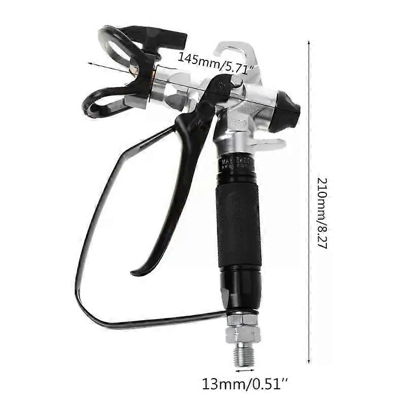 3600PSI Airless Painted Spray Paint For Wagner Sprayers With 517 Nozzle Tips Tool