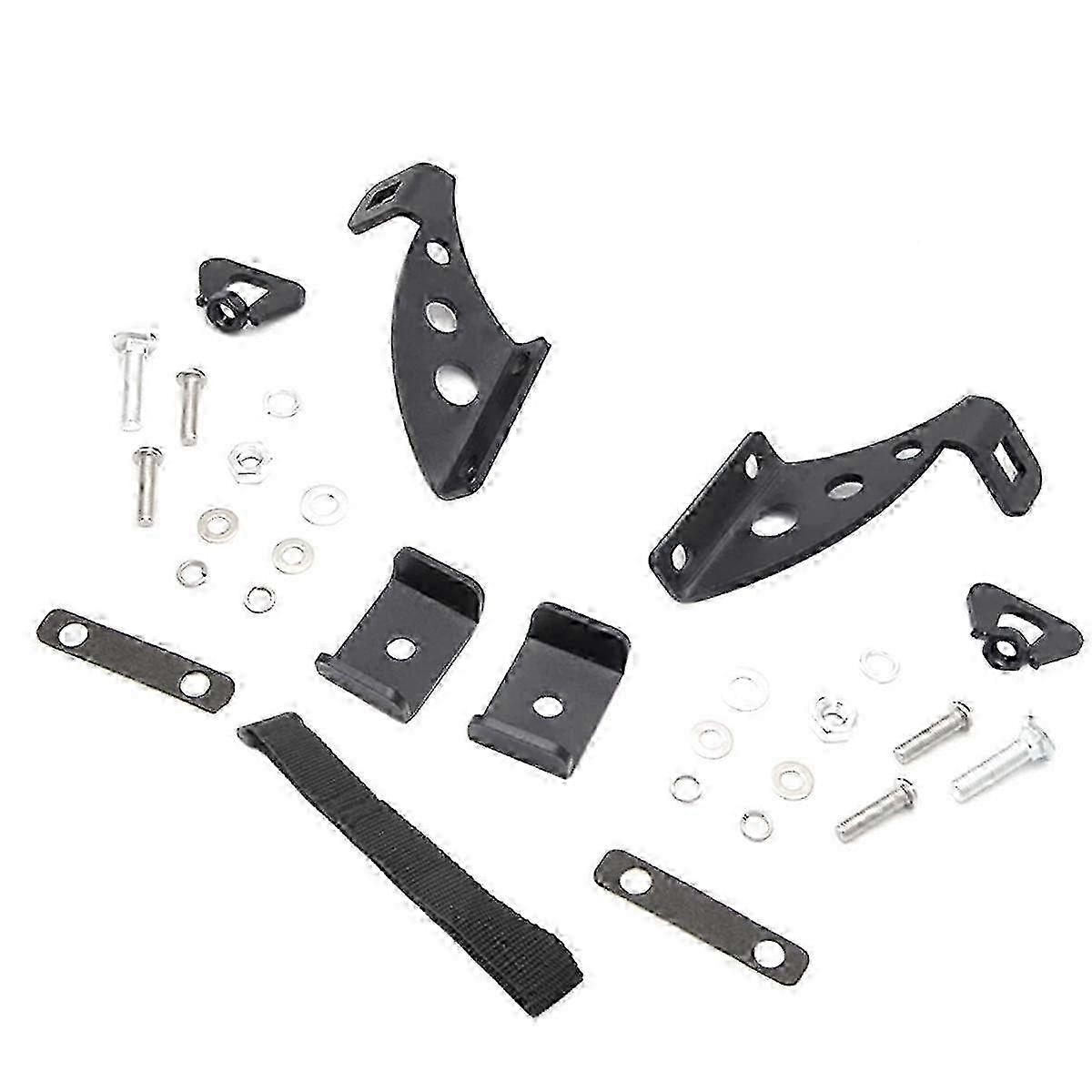 Jack stand kit, suitable for 2007 - 2020 Jeep Wrangler JK, universal, easy to install and space-saving
