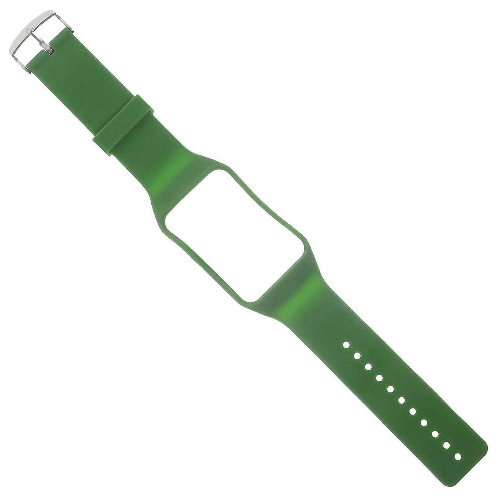 Smartwatch Replacement Bands Green Solid Color 23 X 3 X 0.3Cm Perfect For Various Occasions Durable 1Pcs