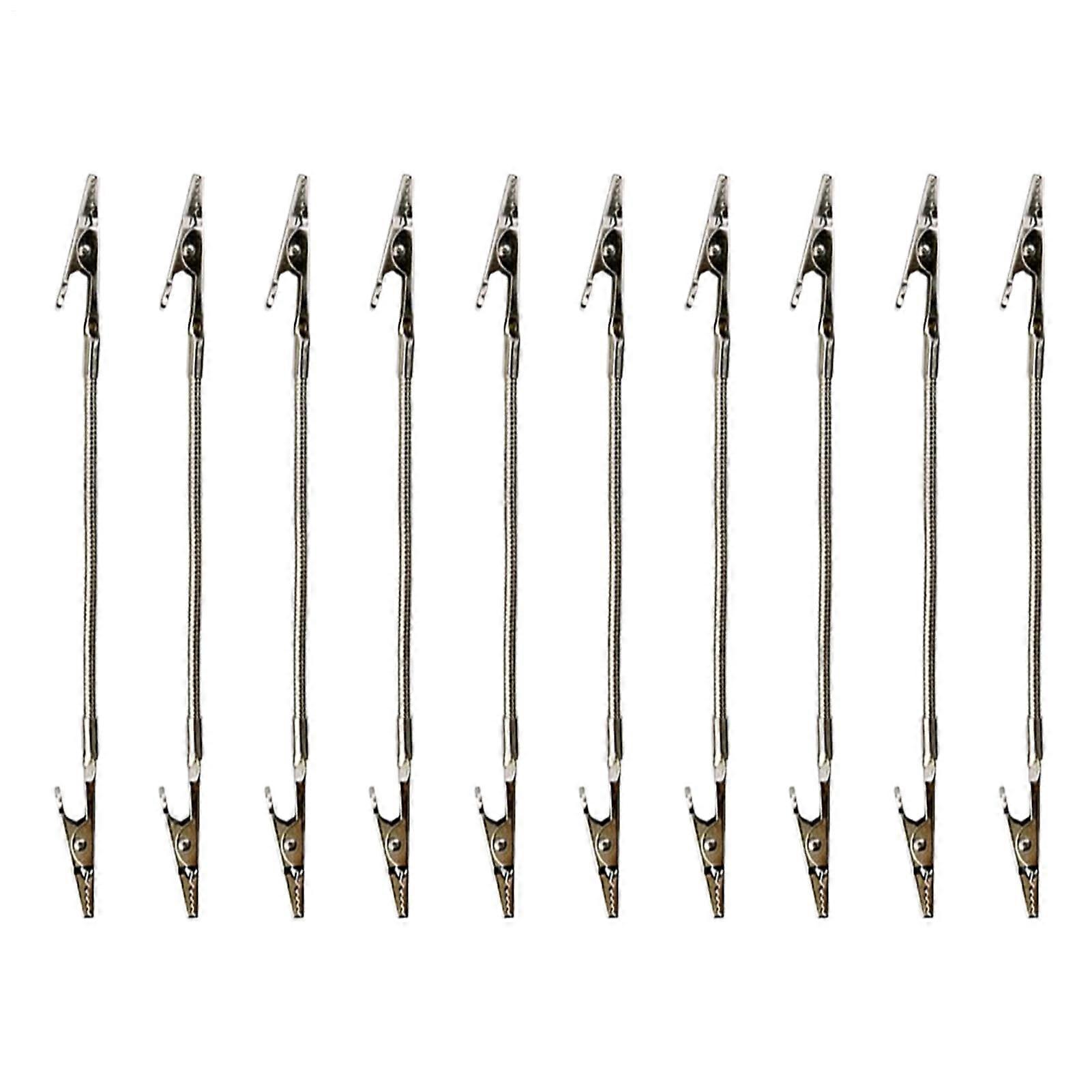 Flexible Zange - Double Incense Sticks, 10 Portable Organizers With Exterior Labels, Garden Stand, Crocodile Clamp