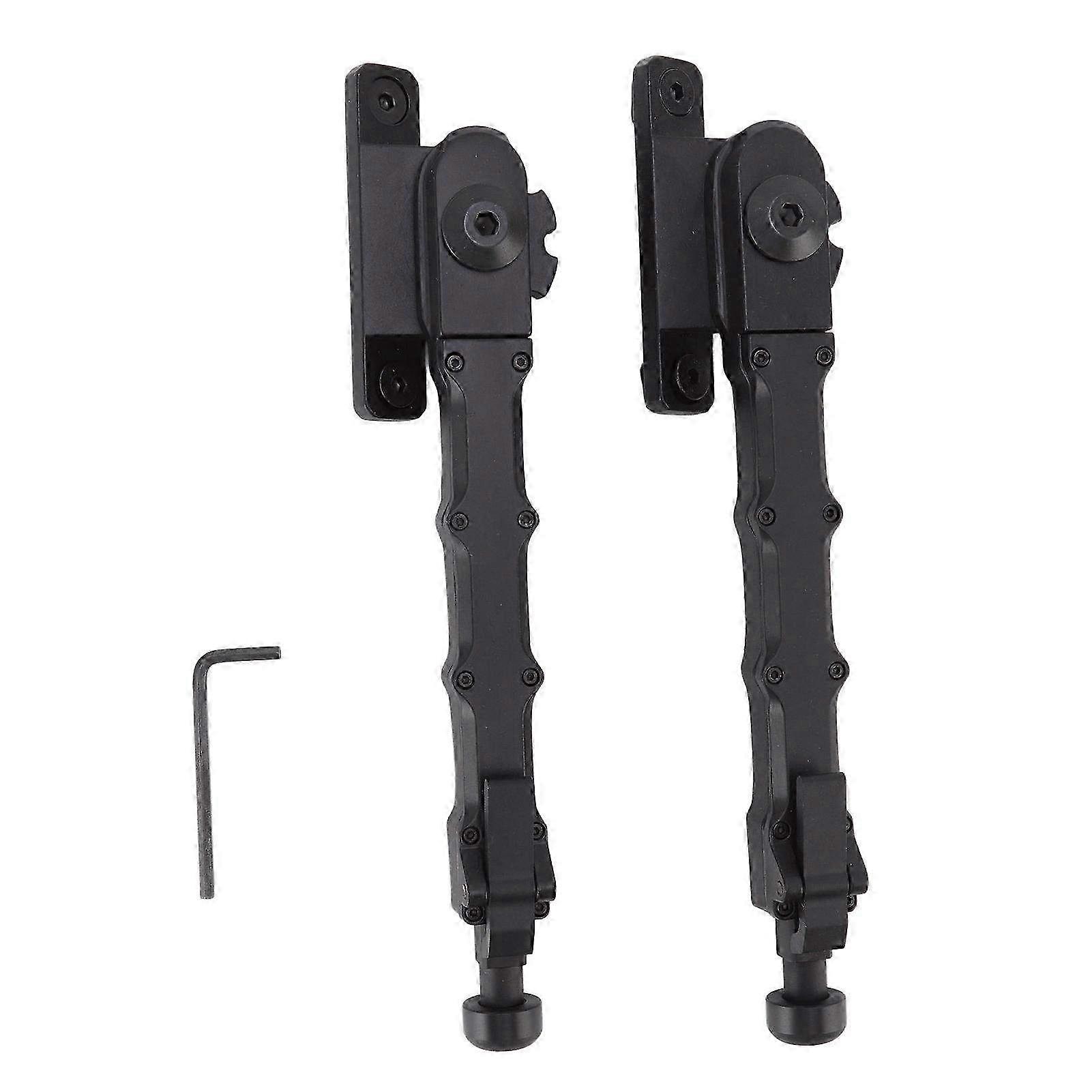 Adjustable Lockable Quick Release Bipod for Shooting - Durable Aluminum Alloy Shooter's Bipod for Stability and Precision