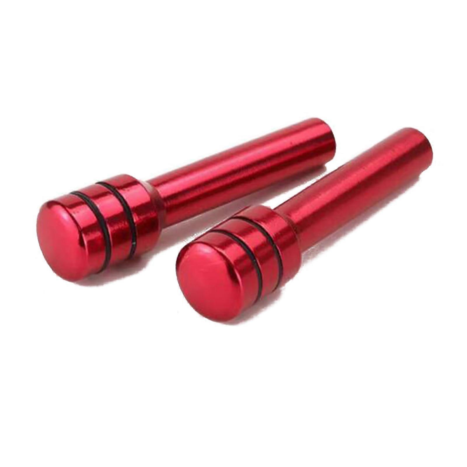 Aluminum Alloy Car Door Lock Knobs, 2-Piece Interior Pull Pins, Replacement For SUV, Truck, Car