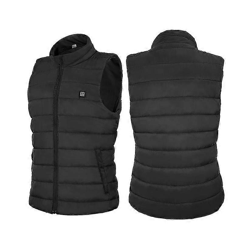 Carga USB inteligente Ropa de abrigo de invierno Chaleco calefactor de doble control Ropa de algodón