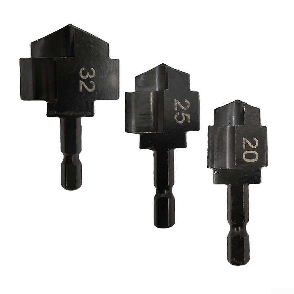 PPR Lifting Step Drill Hex Shank Tool for 20mm 25mm 32mm Water Pipe Connection Compatible with PPR Fittings
