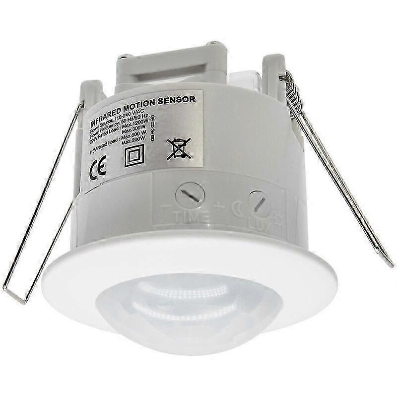 1x Infrared motion sensor recessed indoor ceiling light control 360