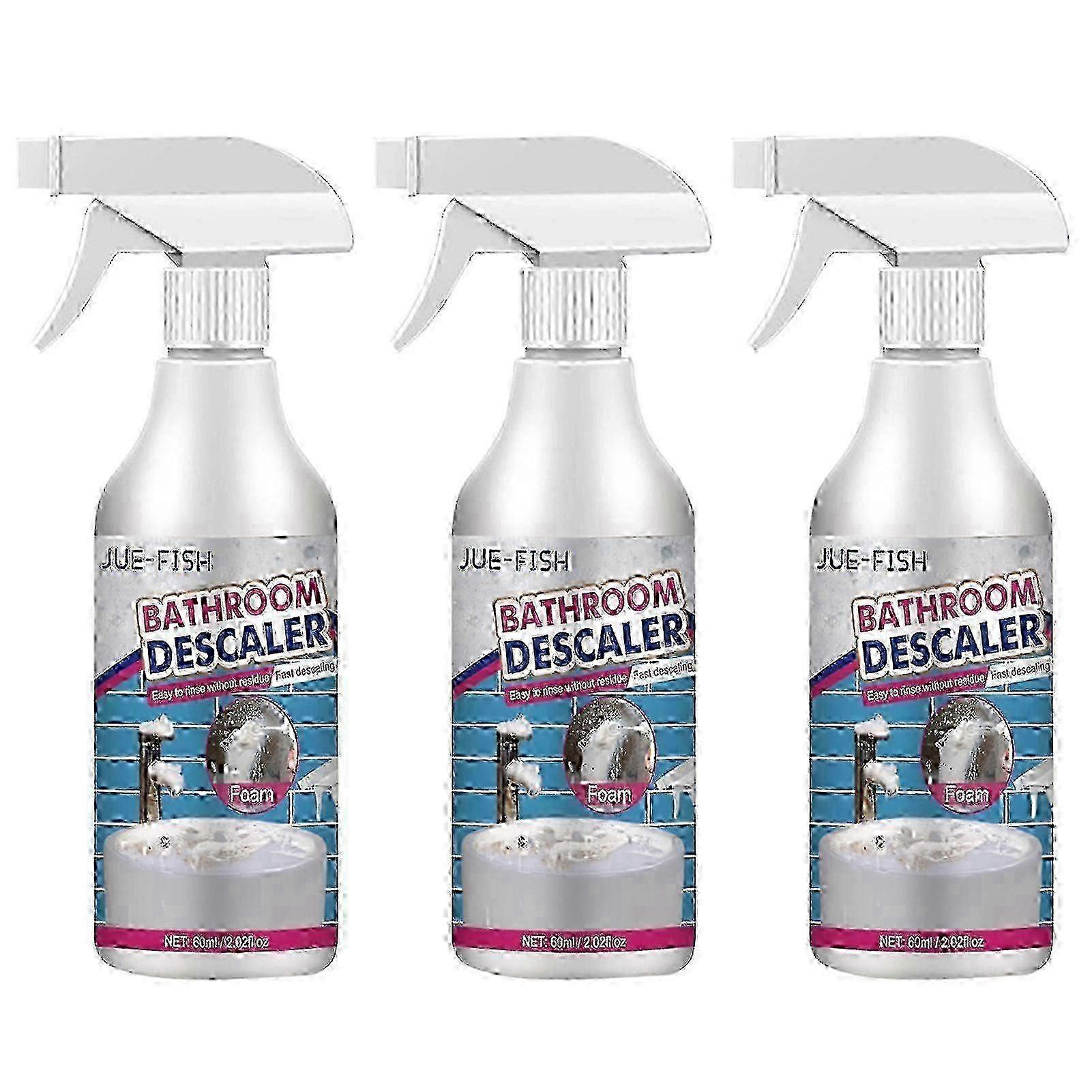 1-3db fürdőszobai vízkőoldó spray makacs folteltávolító mosószer vízkőmentesítő tisztítószer fürdőkád WC zuhanyzóhoz AA