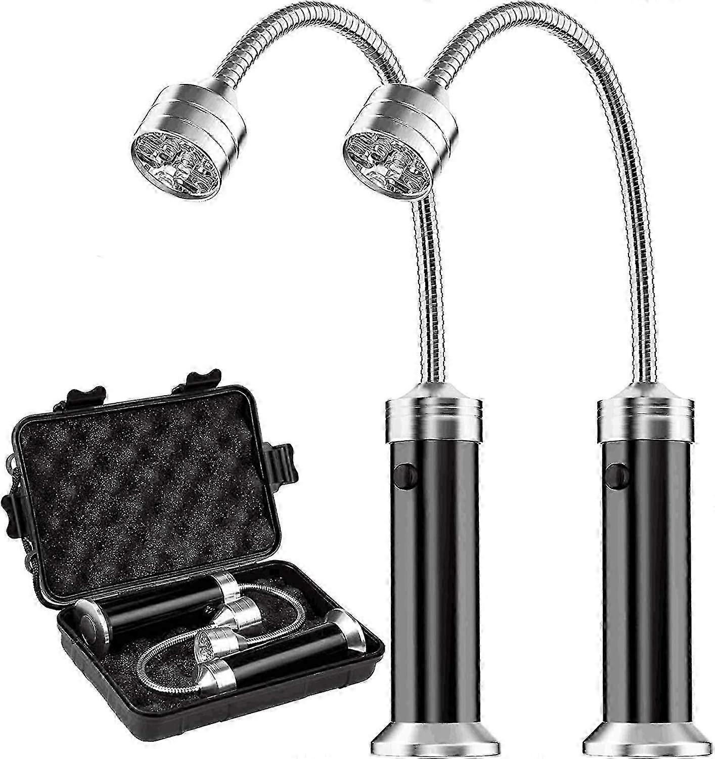 2 Pcs Magnetic Adjustable Bbq Light For Outdoor Bbq Accessories