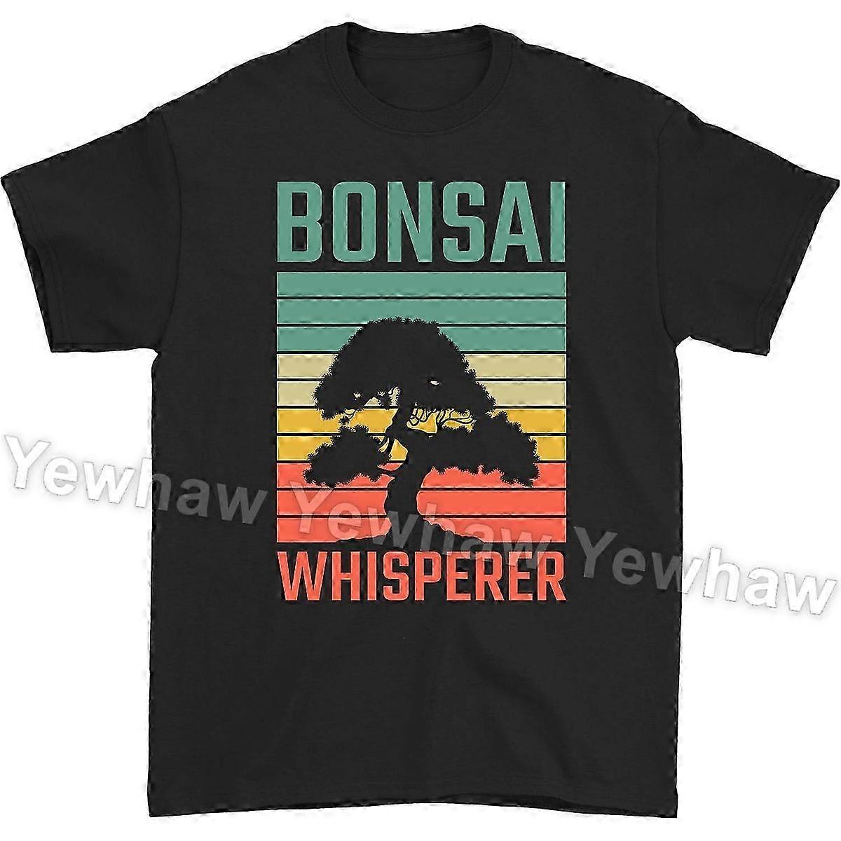 Bonsai Whisperer Funny Vintage Tree Japanese Design Bonsai Minimali...