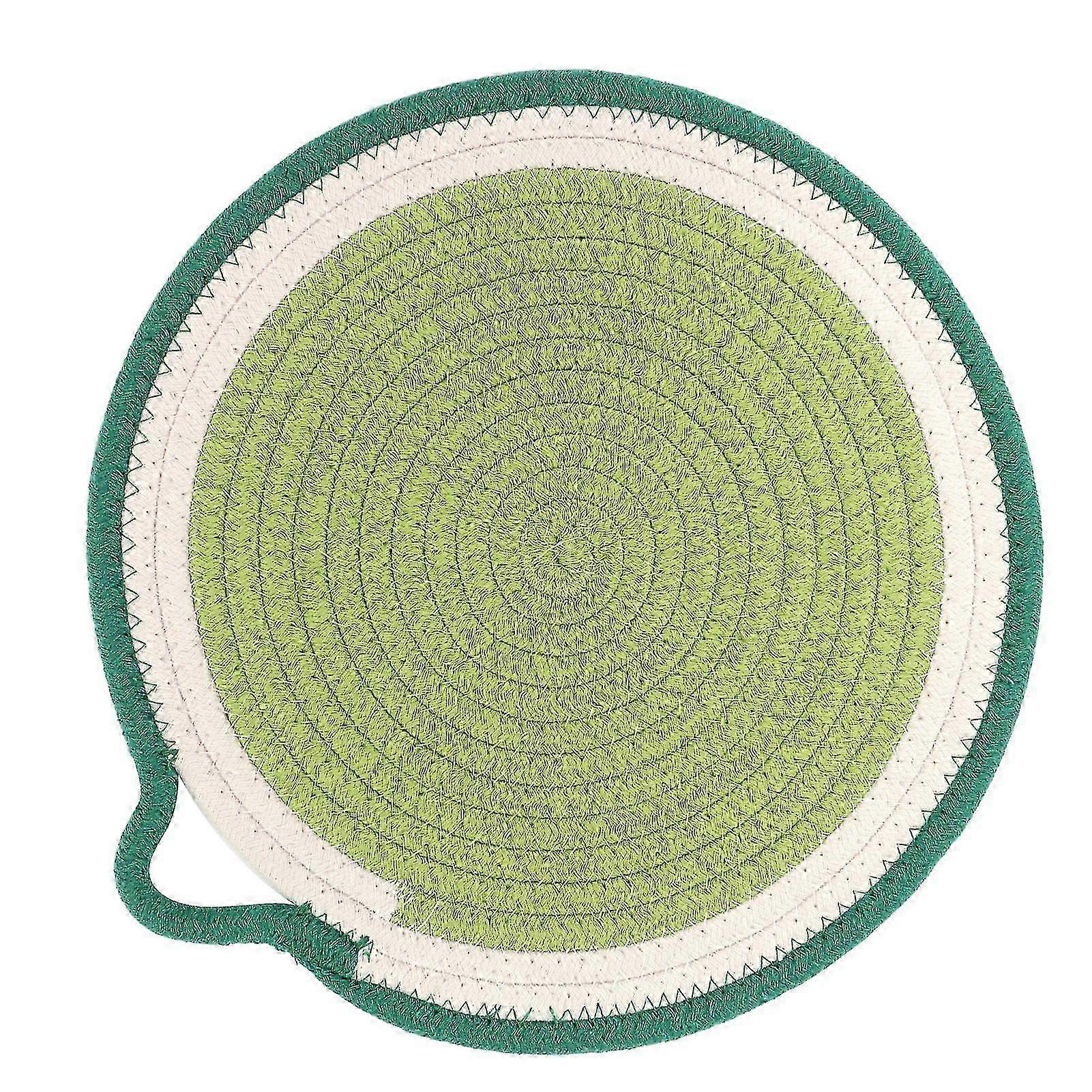 Fruit-Shaped Cotton Rope Coasters with Nordic Style Insulation for Dining Table Placemats