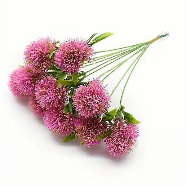 Artificial dandelion bouquets, 10 pieces, suitable for indoor decoration in multiple occasions
