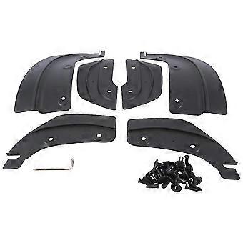 For Model Y Model 3 2020-2024 Rear Wheel Mud Flaps Car Modification Accessories Splash Guards Mud Fenders Kit