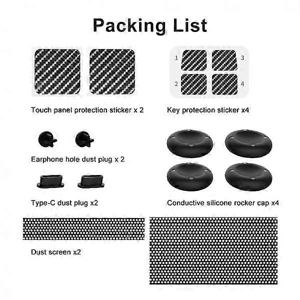 for Steam Deck Host Protection Set Console Dust Plug