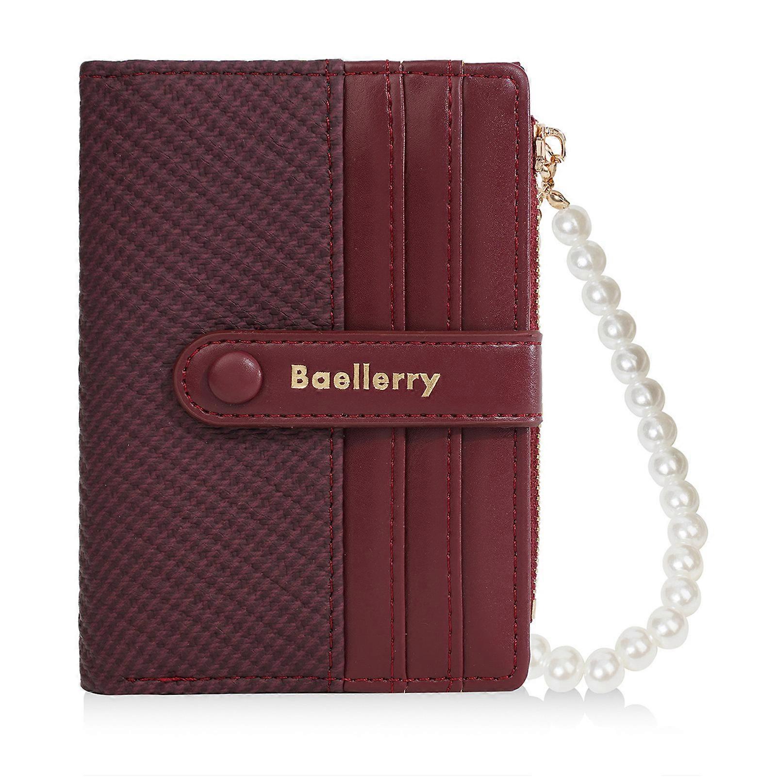 Stylish Mini Card Holder Wallet For Travel Everyday Compact Yet Spacious On-the-Go Daily Essential