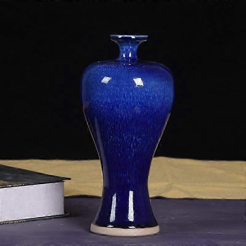 Handmade Jun Porcelain Vase - Artistic Display