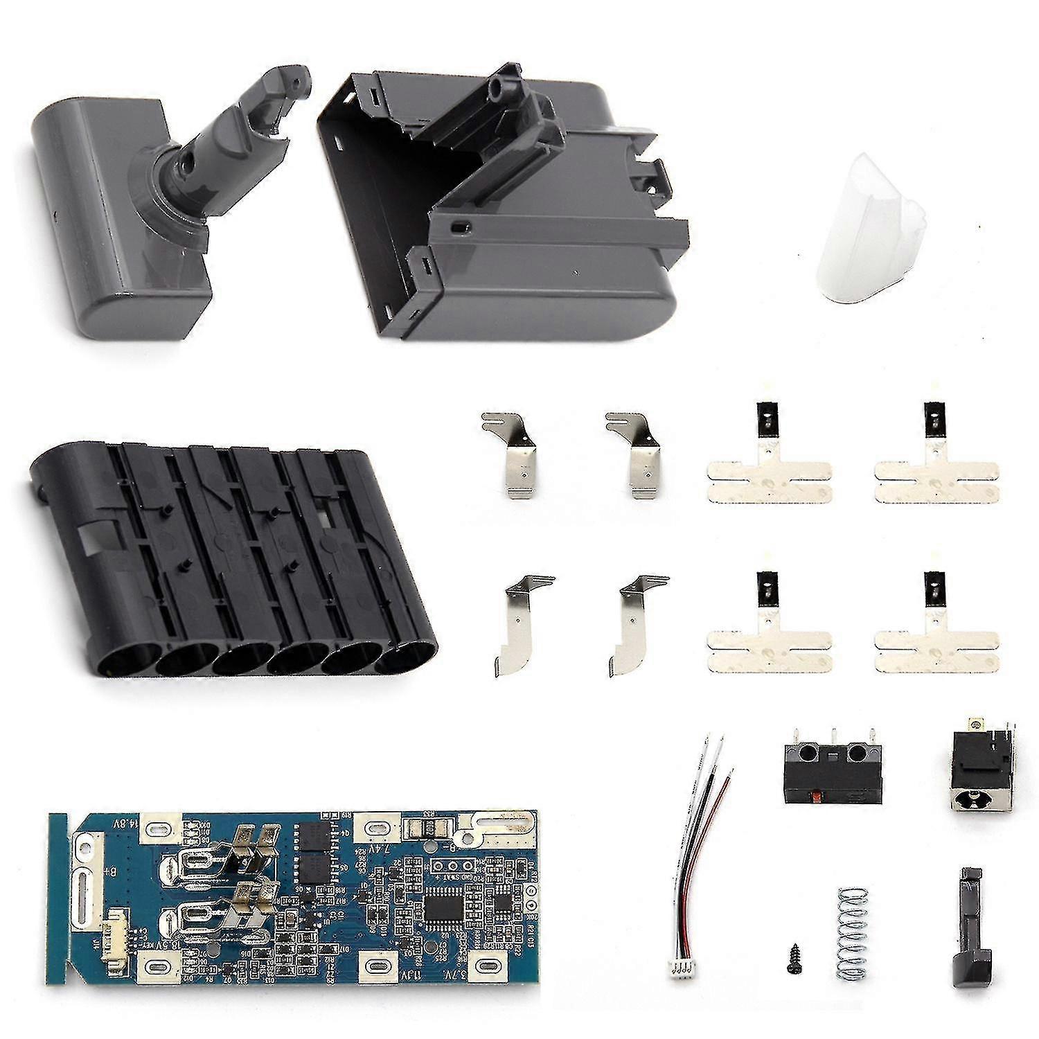 Battery charging protection circuit board, suitable for V6 21.6V, used for repairing and assembling battery packs