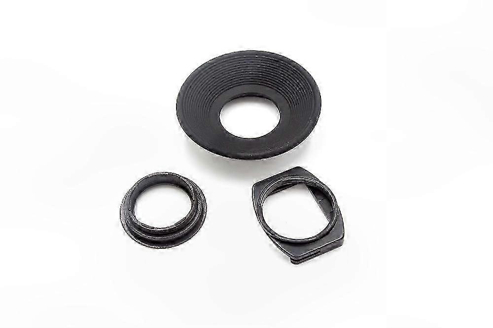 DSLR Camera Eyecup Viewfinder Set for Nikon Film SLR Models - Black Replacement Accessory