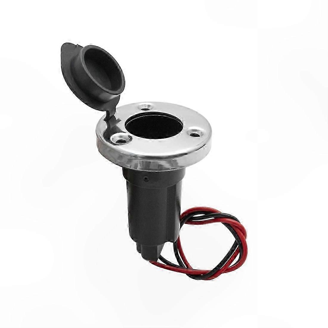 Stainless Steel 2-Pin Socket for Stern Light Pole Base