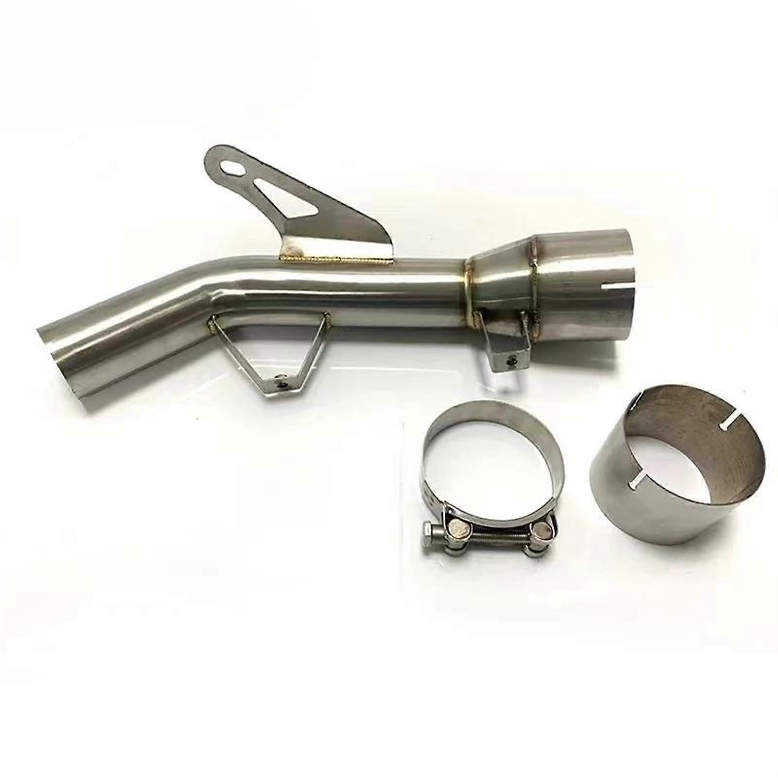 Exhaust Middle Pipe For Kawasaki Z900 2017 Link Pipe Connects To Original Muffler
