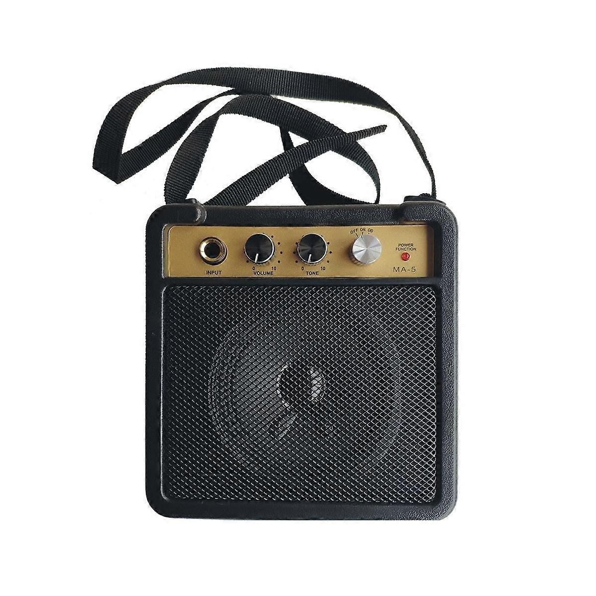 5W Mini Gitarrförstärkare Gitarrförstärkare med Back Clip Högtalare Gitarrtillbehör för akustisk elektrisk