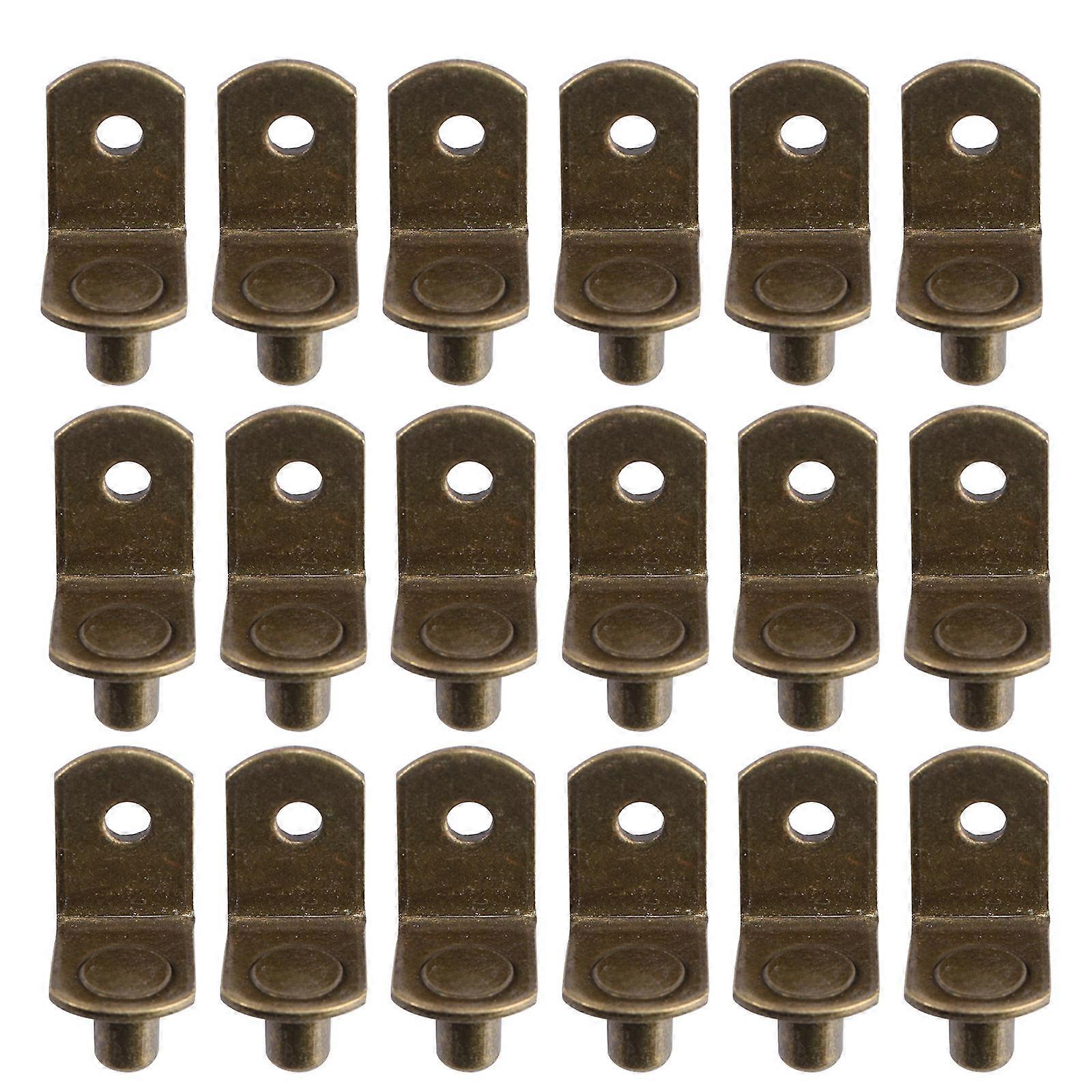 Layered Shelf Support Pegs L-Shaped Shelf Support for Holding Use 80Pcs