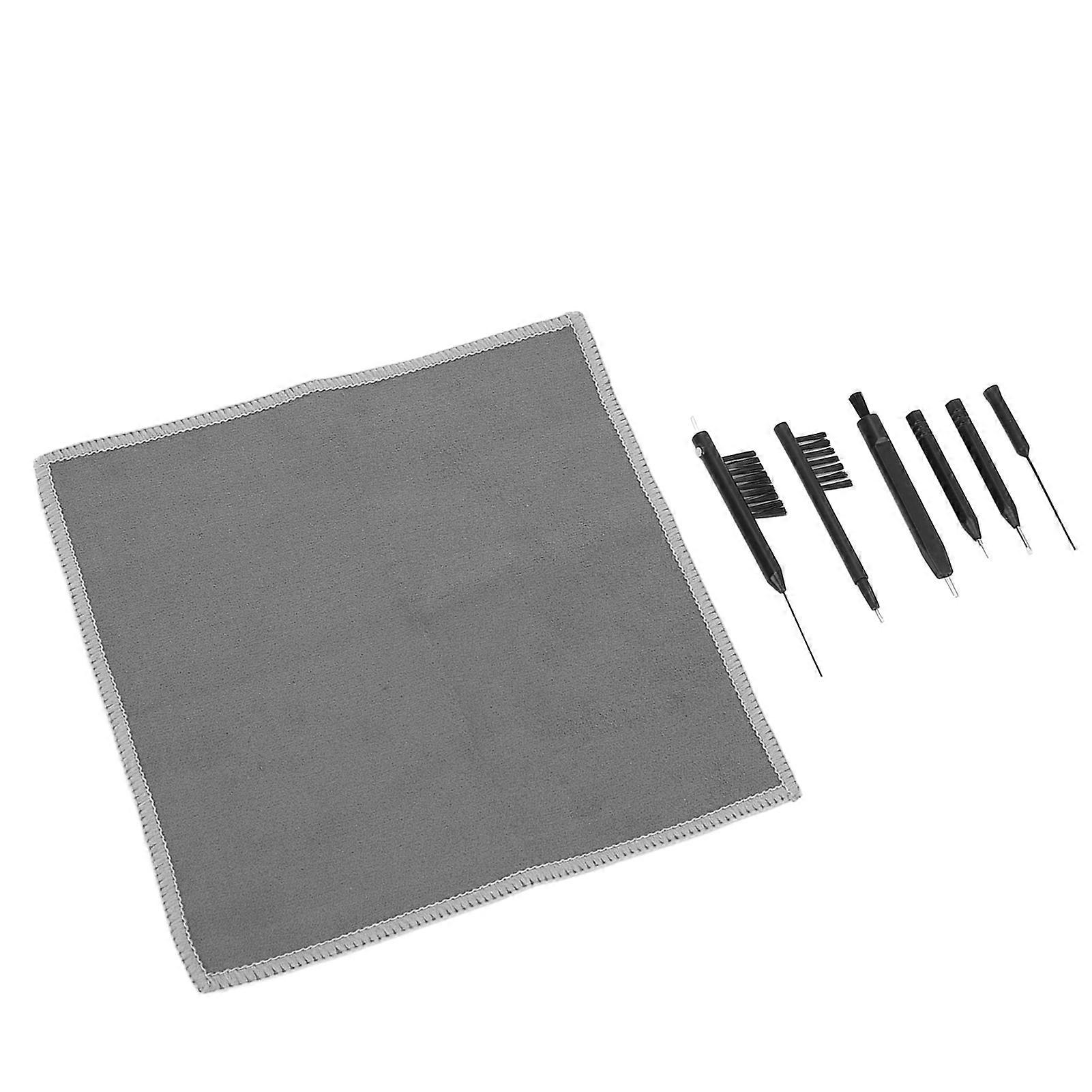 7pcs Hearing Amplifier Cleaning Tool Set with Wax Loop & Magnet