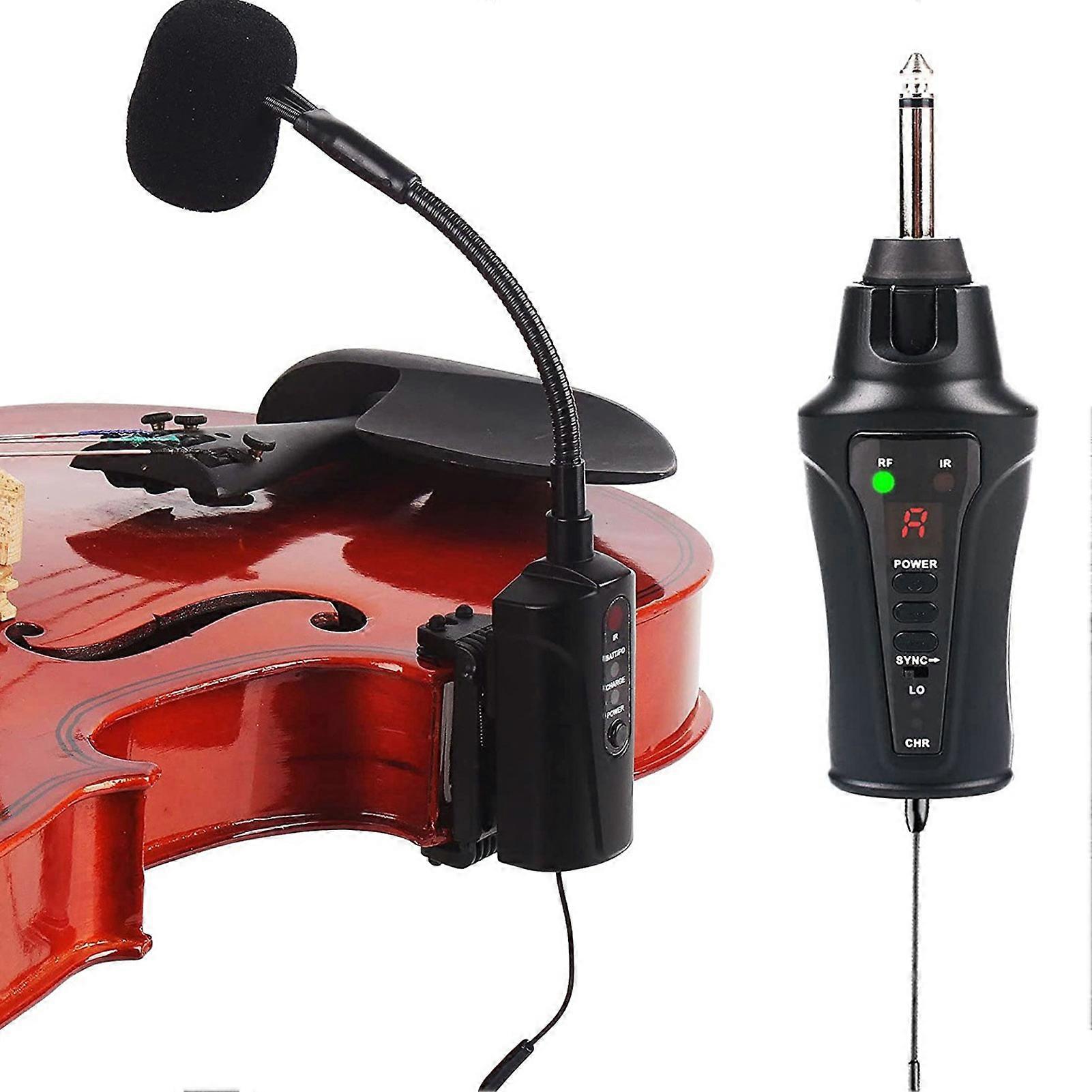 Wireless UHF Mini Microphone Receiver Kit 660-690MHz AU Plug