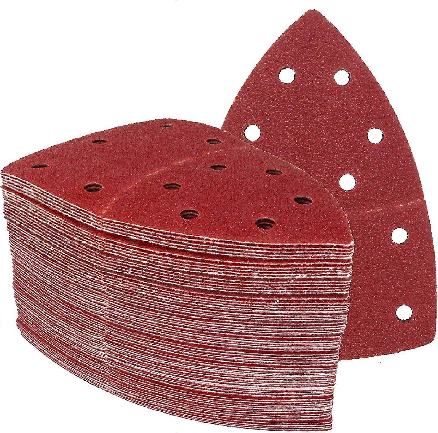 50 pieces 11 holes 105 x 152 mm grain 80 for multiple sanders Sanding Sheets