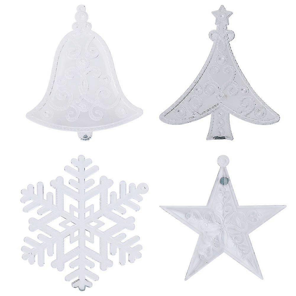 2025 Latest Model 24pcs DIY Christmas Tree Ornament Acrylic Xmas Tree