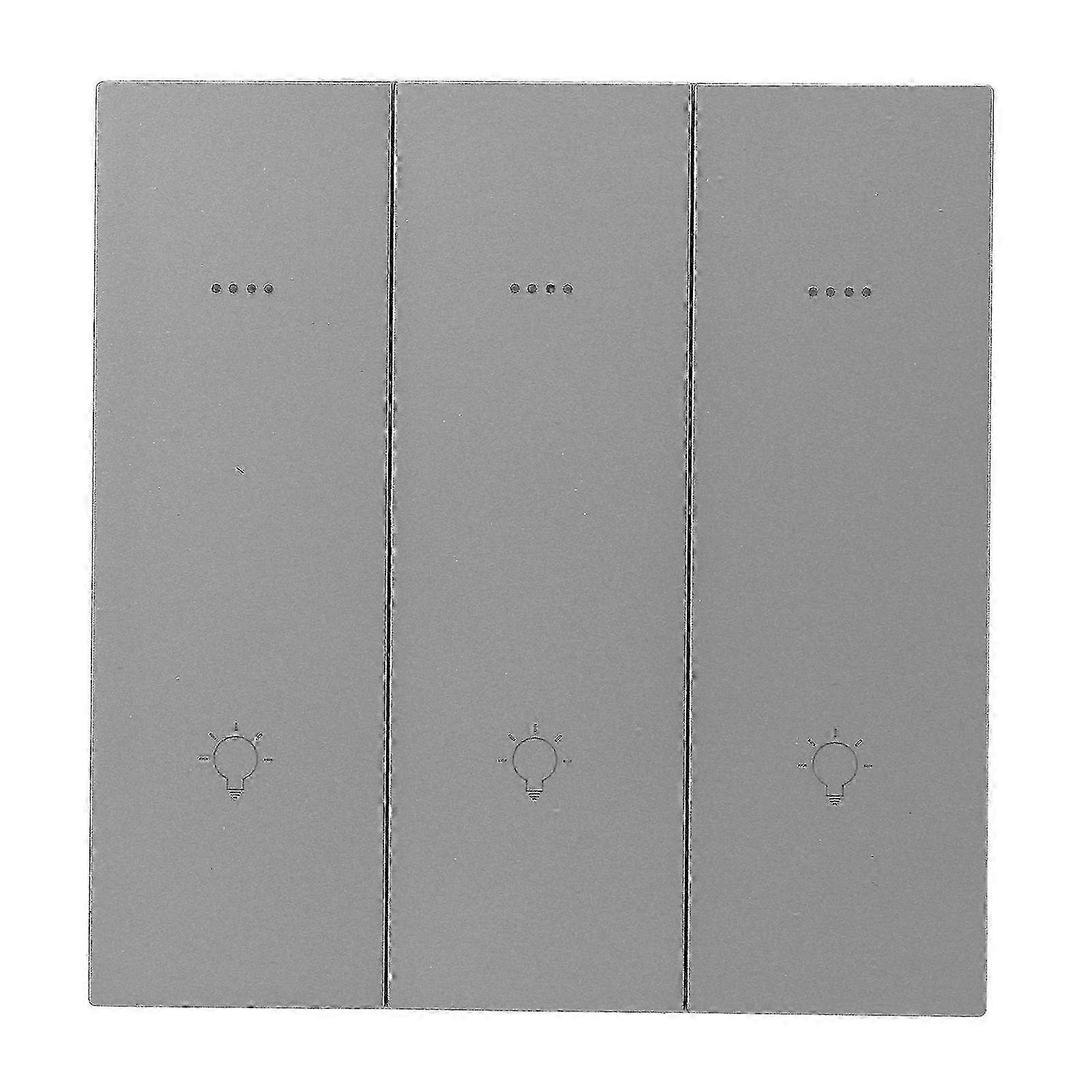 Smart Light for ZigBee Wireless Voice Timing 3 Open Control Quantity Intelligent Wall Switch AC 100‑240V