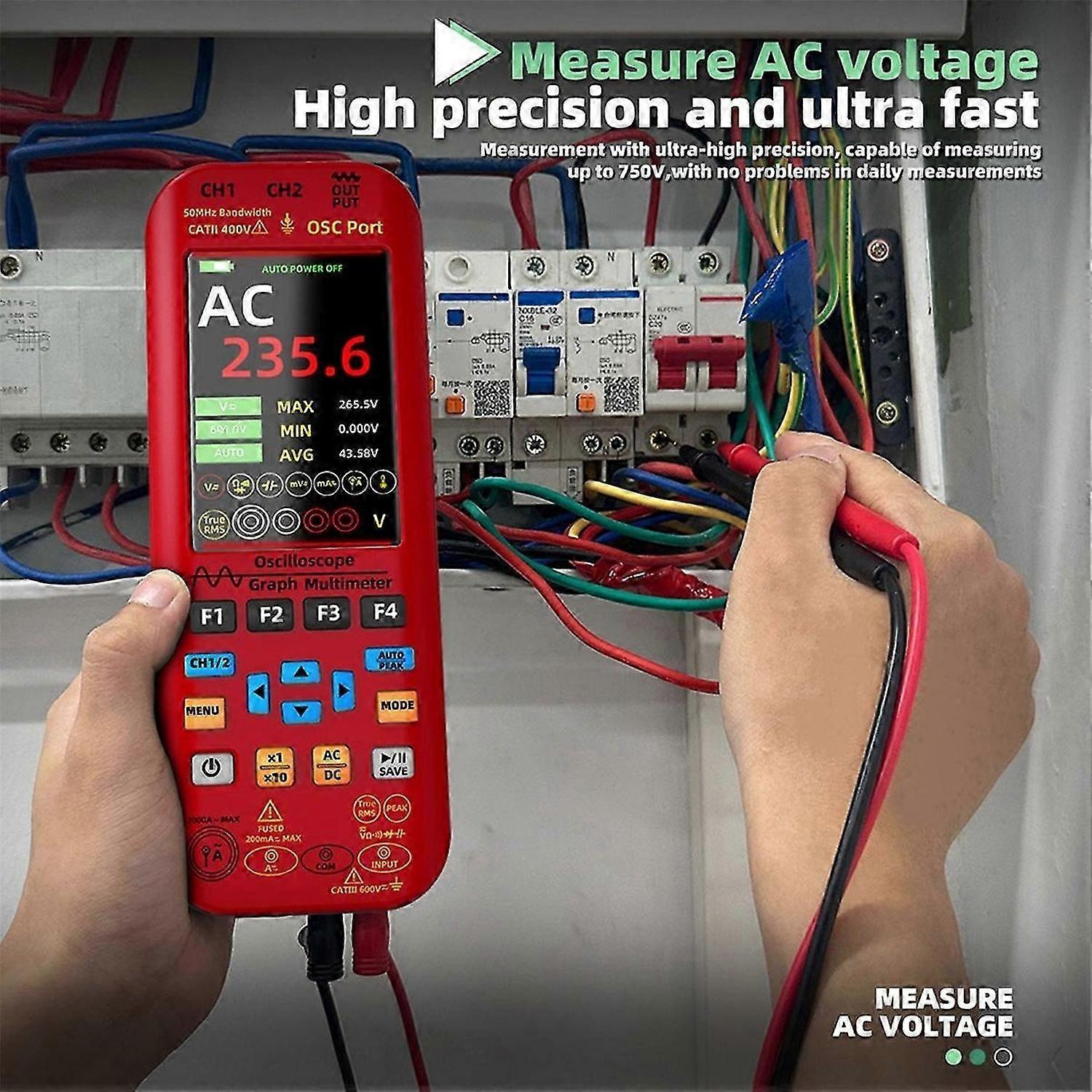 BSIDE O9 Oscilloscope Digital Multimeter+Function Signal Generator