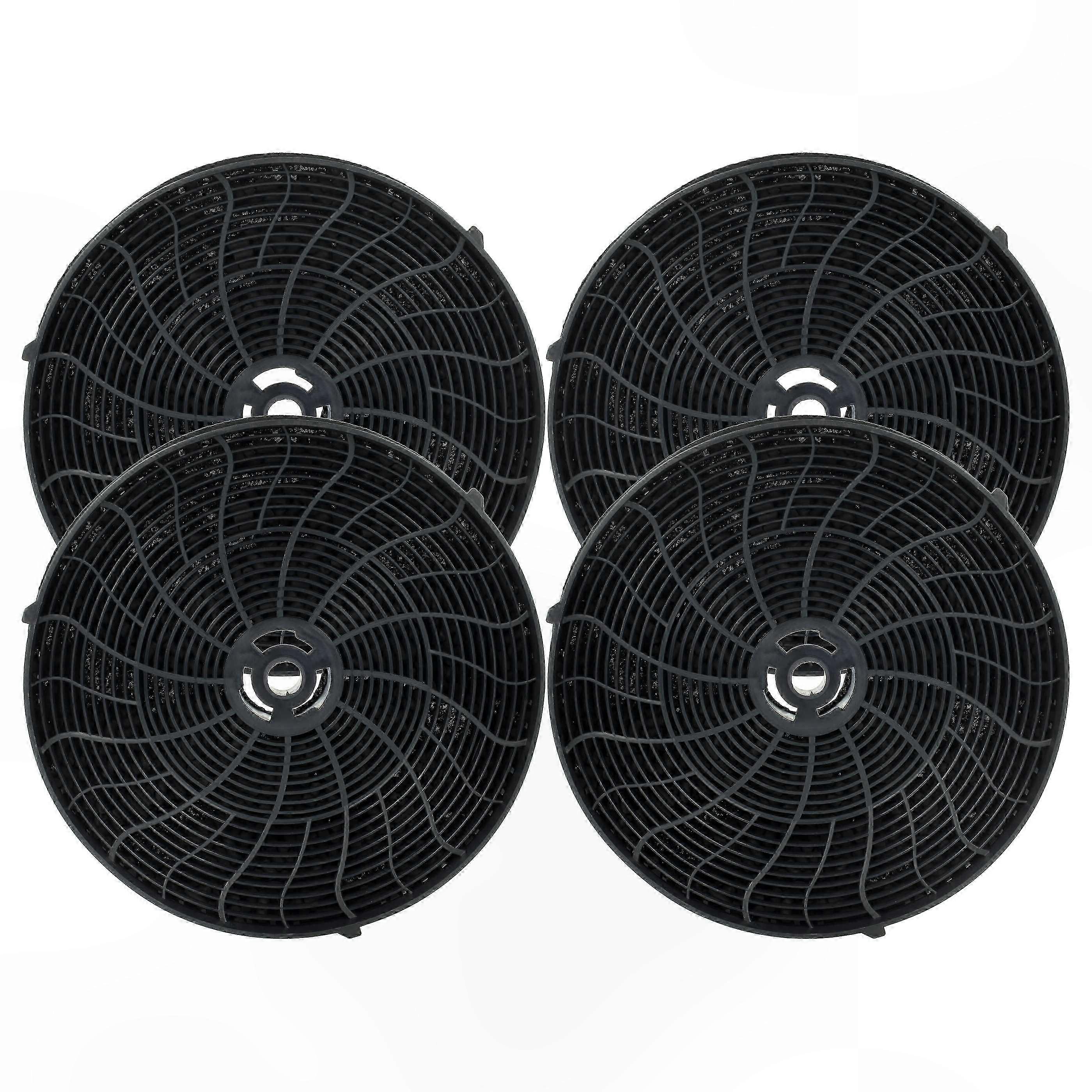 4-Pack Activated Carbon Filters for Range Hoods Compatible with IKEA Models 303.046.32 and 303.046.13