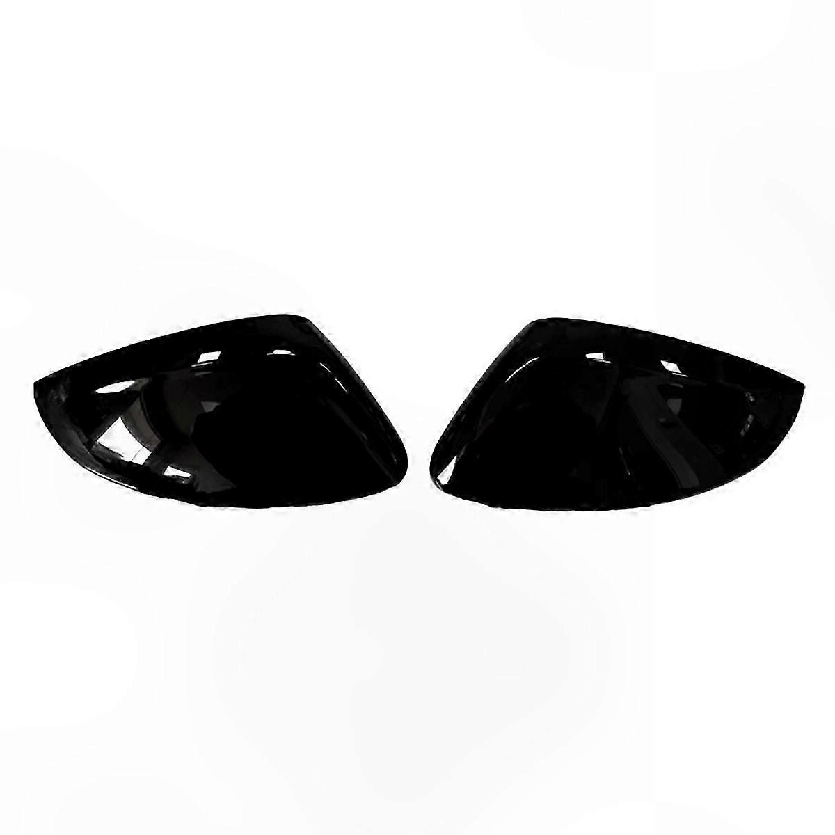 Glossy Black Rearview Mirror Trim for 2008-2025 Models