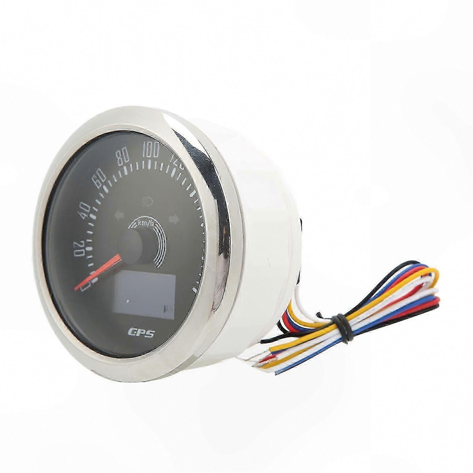 Universal 3-in-1 GPS Speedometer with Tachometer, 200KM/H, 85mm, 9-32V, 7-Color Backlit, Antifog for Car, Boat, RV, Motorcycle