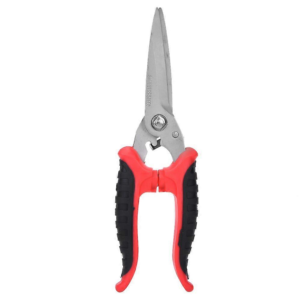 Electronic Cable Scissors Plastic Handle Multifunctional Stainless Steel Hardware Hand Tool