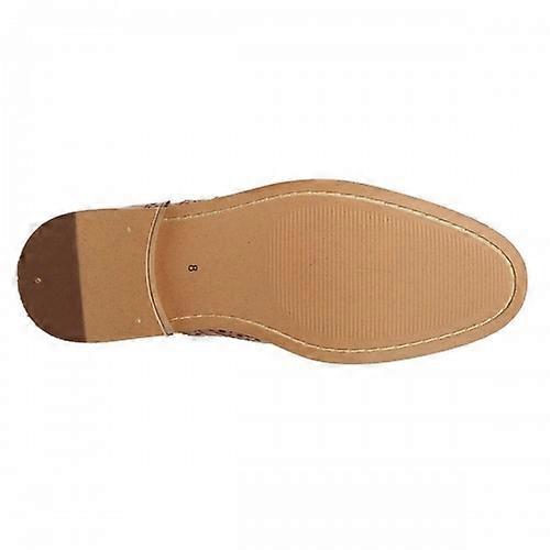 Roamers Mens Conker Leather Brogues